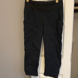 Prana Black Activewear Capris